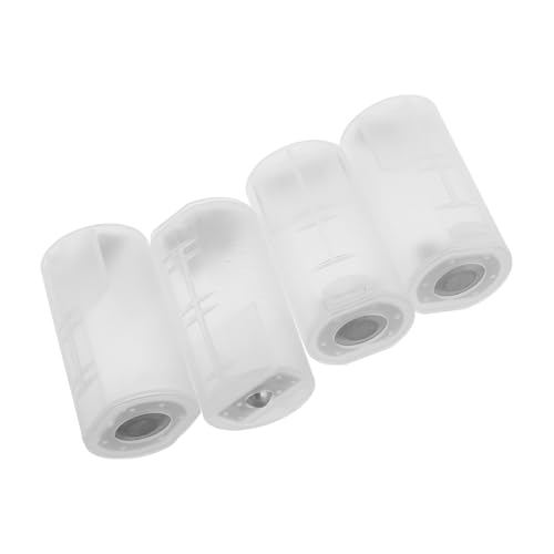 Toyvian 4 Stück 2 Batteriekonverter Batteriehalter Aus Kunststoff Batterieversorgung Batteriebehälter Batterierohradapter Akku Zubehör Batterieadapterhalter Plastik Transparent von Toyvian