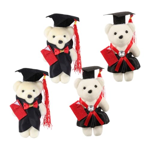 Toyvian 4 Stück Abschlusssaison Dr Bär Mini Plüschtiere Dekoration Blumenstrauß Plüschbären Cartoon Bär Puppe Abschluss Plüschbär Puppe Mini Abschlussbär Vliesstoff Toyvian 4 Stück Abschlusssaison Dr Bär Mini Plüschtiere Dekoration Blumenstrauß Plüschbären Cartoon Bär Puppe Abschluss Plüschbär Puppe Mini Abschlussbär Vliesstoff von Toyvian