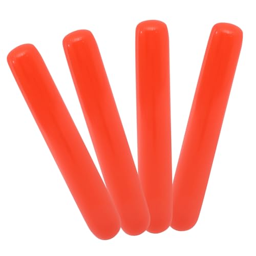 Toyvian 4 Stück Aufblasbare Jubelstöcke Leichte Wiederverwendbare Lärmerzeuger für Sportveranstaltungen und Konzerte Rote Cheerleading Sticks mit Glatter Oberfläche für Erwachsene Toyvian 4 Stück Aufblasbare Jubelstöcke Leichte Wiederverwendbare Lärmerzeuger für Sportveranstaltungen und Konzerte Rote Cheerleading Sticks mit Glatter Oberfläche für Erwachsene von Toyvian