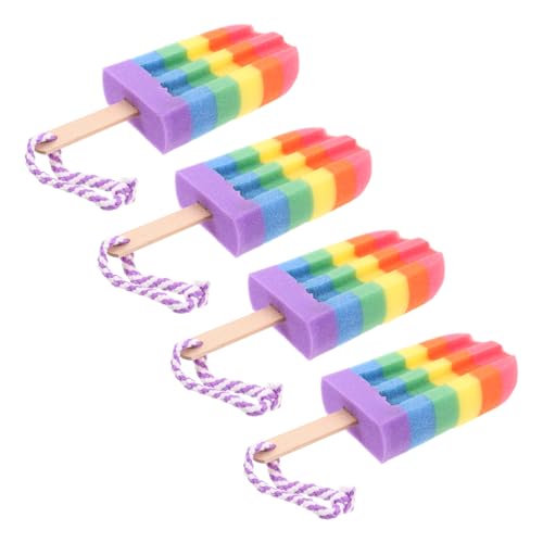 Toyvian 4stücke Weiche Exfolierende Badeschwämme Körperpeeling-schwämme Für Dusche Farbenfrohe Novelty-badaccessoires Für Sanfte Hautreinigung Und Entspannende Badeerlebnisse Toyvian 4stücke Weiche Exfolierende Badeschwämme Körperpeeling-schwämme Für Dusche Farbenfrohe Novelty-badaccessoires Für Sanfte Hautreinigung Und Entspannende Badeerlebnisse von Toyvian