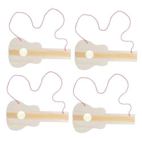 Toyvian 4 Stück Blanko-Scheiben zum Basteln aus Holz musikinstrumente für musikalisches gitarrenbausatz selber Machen Gitarrenmalerei für Holzgitarre hölzern Beige Toyvian 4 Stück Blanko-Scheiben zum Basteln aus Holz musikinstrumente für musikalisches gitarrenbausatz selber Machen Gitarrenmalerei für Holzgitarre hölzern Beige von Toyvian