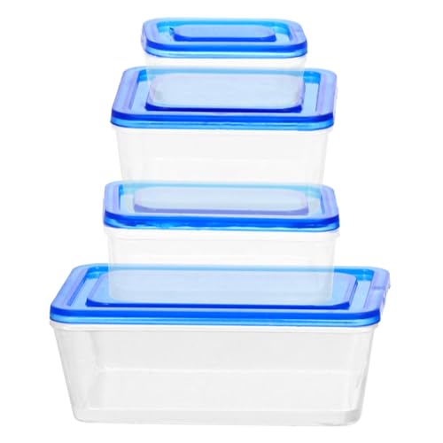 Toyvian 4 Stück Boxen Mini Puppenhauszubehör Miniaturpuppenhaus -kit Mini-Essen Miniatur-puppenhaus Lunchboxen Lebensmittelbehälter Mini-Dinge Mini- Mini-Sachen Abs Blue Toyvian 4 Stück Boxen Mini Puppenhauszubehör Miniaturpuppenhaus -kit Mini-Essen Miniatur-puppenhaus Lunchboxen Lebensmittelbehälter Mini-Dinge Mini- Mini-Sachen Abs Blue von Toyvian