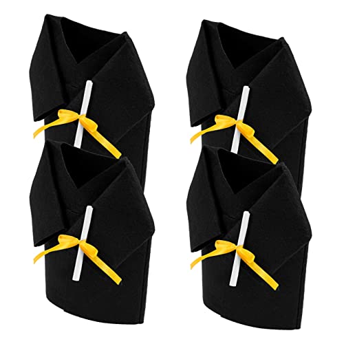 Toyvian Einzigartiges 4-teiliges Mini-flaschenset in Form Eines Abschlusskleids Für Partydekoration Toyvian Einzigartiges 4-teiliges Mini-flaschenset in Form Eines Abschlusskleids Für Partydekoration von Toyvian