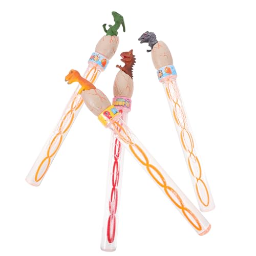 Toyvian 4 Stück Dinosaurier-Ei-blasenstab Kinderspielzeug -blasenstab Blasenstöcke Cartoon-blasenröhren Blasenmacher Outdoor- Cartoon-Blase-zauberstab Plastik Toyvian 4 Stück Dinosaurier-Ei-blasenstab Kinderspielzeug -blasenstab Blasenstöcke Cartoon-blasenröhren Blasenmacher Outdoor- Cartoon-Blase-zauberstab Plastik von Toyvian