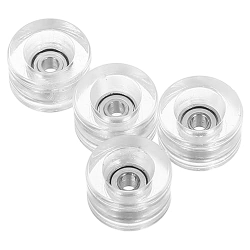 Toyvian 4 Stück Finger Skateboard Räder mit Ersatzräder für Mini Skateboards Geeignet für Reparaturen und Praktische Anwendungen Transparentes Design Toyvian 4 Stück Finger Skateboard Räder mit Ersatzräder für Mini Skateboards Geeignet für Reparaturen und Praktische Anwendungen Transparentes Design von Toyvian