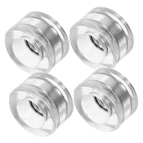 Toyvian 4 Stück Finger Skateboard Räder mit Lager Skateboard Zubehör für Reparatur und Verbesserung der Mini Lager Praktische Teile von Toyvian