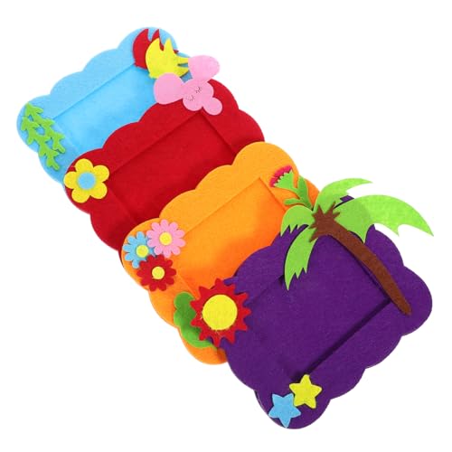 Toyvian Niedliches Bilderrahmen-Aufkleber-Set 4-teiliges Bastelset Aus Vliesstoff Für Die Schreibtischdekoration Projekte Toyvian Niedliches Bilderrahmen-Aufkleber-Set 4-teiliges Bastelset Aus Vliesstoff Für Die Schreibtischdekoration Projekte von Toyvian