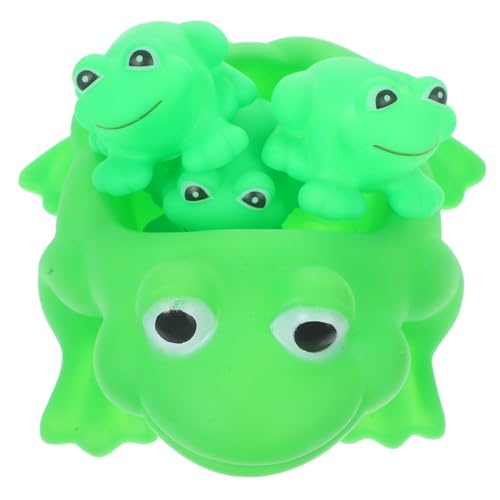 Toyvian 4 Stück Frosch Bade für Weiche Sichere Wasserspielzeuge für Badewanne Badespielzeug Kreativität und Sozialen Fähigkeiten Toyvian 4 Stück Frosch Bade für Weiche Sichere Wasserspielzeuge für Badewanne Badespielzeug Kreativität und Sozialen Fähigkeiten von Toyvian