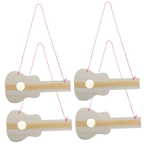 Toyvian Musikinstrument Für Den Kindergarten 4-teiliges Gitarren-bastelset Aus Holz Zum Bemalen Und Dekorieren Ihrer Eigenen Gitarrenspielzeuge Toyvian Musikinstrument Für Den Kindergarten 4-teiliges Gitarren-bastelset Aus Holz Zum Bemalen Und Dekorieren Ihrer Eigenen Gitarrenspielzeuge von Toyvian