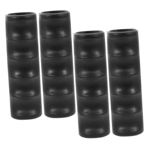 Toyvian 4 Stück Griffabdeckungen Für Rollstühle Rollstuhlteile Transportrollstuhl Gehhilfen Griffpolster Knieroller Handgriffe Gehhilfen Schubkarrengriffe PVC Schwarz Toyvian 4 Stück Griffabdeckungen Für Rollstühle Rollstuhlteile Transportrollstuhl Gehhilfen Griffpolster Knieroller Handgriffe Gehhilfen Schubkarrengriffe PVC Schwarz von Toyvian