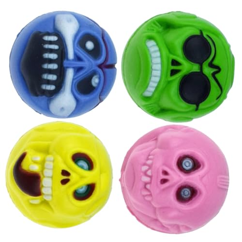 Toyvian 4 Stück Gummielastischer Ball Ballon Große Hüpfbälle Prallen Federnd Partyzubehör Halloween-bälle Springende Bälle Halloween-Requisiten Toyvian 4 Stück Gummielastischer Ball Ballon Große Hüpfbälle Prallen Federnd Partyzubehör Halloween-bälle Springende Bälle Halloween-Requisiten von Toyvian