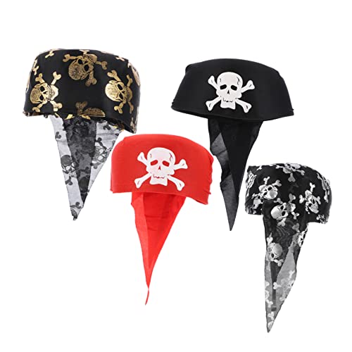 Toyvian 4 Stück Halloween -Partyzubehör Halloween-Piratenhut Piraten-Mütze Kappe des Piratenkapitäns Halloweenkostüm pirate costume piratenkostüme Piraten-Requisiten -Piratenhut Toyvian 4 Stück Halloween -Partyzubehör Halloween-Piratenhut Piraten-Mütze Kappe des Piratenkapitäns Halloweenkostüm pirate costume piratenkostüme Piraten-Requisiten -Piratenhut von Toyvian