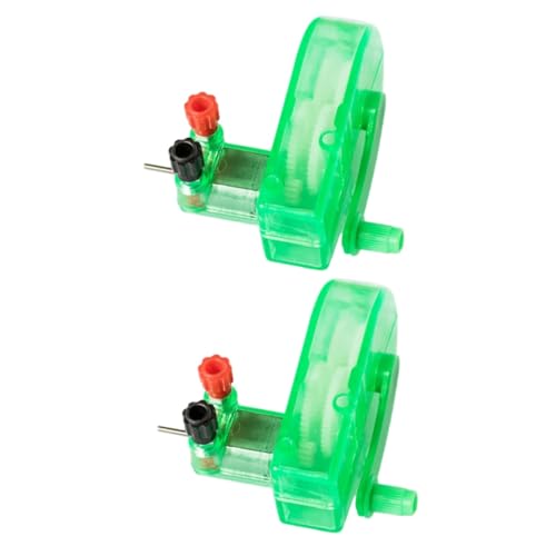 Toyvian 4stücke Handkurbel-Generator Für Physik Experimentier-Spielzeug Motorischen Fähigkeiten Und Stromerzeugung von Toyvian