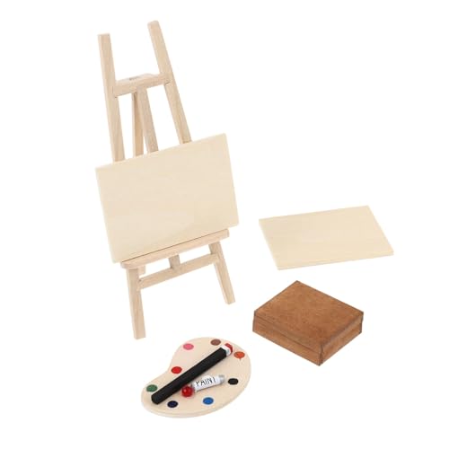 Toyvian 4 Stück Holzstaffeleien Zeichenbrett Dekorationsstaffeleien Mini Staffeleien Malstaffeleien Holzmöbel Für Puppenhäuser Mini Holzschmuck Mini Landschaftsmodell Mini Toyvian 4 Stück Holzstaffeleien Zeichenbrett Dekorationsstaffeleien Mini Staffeleien Malstaffeleien Holzmöbel Für Puppenhäuser Mini Holzschmuck Mini Landschaftsmodell Mini von Toyvian