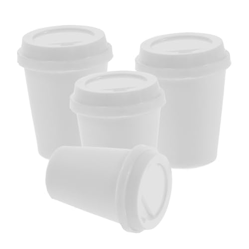 Toyvian 4 Stück Kaffeetassenmodell Kleine Kaffeeaccessoires Minitasse Für Puppenhaus Puppenhaus-miniaturen Winzige Tassenfiguren Mini-milchteetasse Puppenhaus-deko-tassen Plastik Weiß Toyvian 4 Stück Kaffeetassenmodell Kleine Kaffeeaccessoires Minitasse Für Puppenhaus Puppenhaus-miniaturen Winzige Tassenfiguren Mini-milchteetasse Puppenhaus-deko-tassen Plastik Weiß von Toyvian