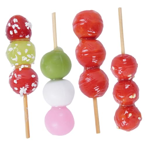 Toyvian 4 Stück Kandiertes Haws-Modell künstlich Mini winziges Essen Foto -Requisiten so tun, als ob Süßigkeiten wären winzige Spielsachen Bonbon-Modell Puppenhaus-Snacks Harz Toyvian 4 Stück Kandiertes Haws-Modell künstlich Mini winziges Essen Foto -Requisiten so tun, als ob Süßigkeiten wären winzige Spielsachen Bonbon-Modell Puppenhaus-Snacks Harz von Toyvian