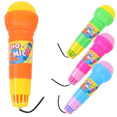 Toyvian 4 Stück Karaoke Echo- Kinderspielzeug Spielzeugmikrofon für Echo-Mikrofon Echomikrofon für Kindermikrofonmodell Lernspielzeug für Plastik Toyvian 4 Stück Karaoke Echo- Kinderspielzeug Spielzeugmikrofon für Echo-Mikrofon Echomikrofon für Kindermikrofonmodell Lernspielzeug für Plastik von Toyvian