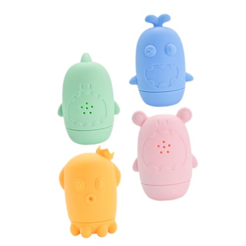 Toyvian 4 Stück Kleine Badespielzeug für die Badewanne wasserspielzeug badewanne für Tier Badewannenspielzeug für die Babyparty Poolspielzeug Kieselgel Toyvian 4 Stück Kleine Badespielzeug für die Badewanne wasserspielzeug badewanne für Tier Badewannenspielzeug für die Babyparty Poolspielzeug Kieselgel von Toyvian