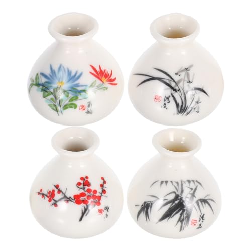 Toyvian 4 Stück Kleine Hydroponik Vase für Blumen Stilvolle Tischdeko für Fotografie Centerpiece Toyvian 4 Stück Kleine Hydroponik Vase für Blumen Stilvolle Tischdeko für Fotografie Centerpiece von Toyvian
