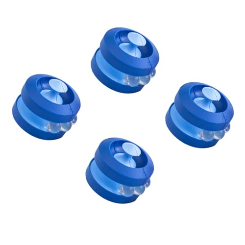 Toyvian 4 Stück Kreisel-dekompressionsspielzeug Mini-Finger-peg-top- Mini- Mit Aufhänger Interessantes Zum Stressabbau Fingerspitzenspielzeug Plastik von Toyvian
