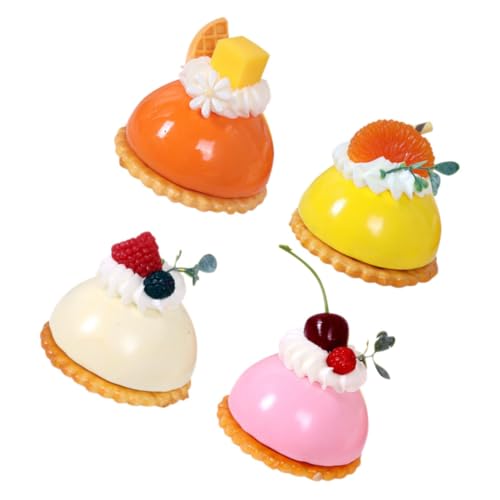 Toyvian 4 Stück Kuchenmodelle Foto-Requisiten Realistisch Mit Vor, Spiel Zu Mini Gefälscht Wohnkultur Süß Abgestuft Nachtisch Partyzubehör Dekoratives Kuchenmodell Kuchendekor PVC Toyvian 4 Stück Kuchenmodelle Foto-Requisiten Realistisch Mit Vor, Spiel Zu Mini Gefälscht Wohnkultur Süß Abgestuft Nachtisch Partyzubehör Dekoratives Kuchenmodell Kuchendekor PVC von Toyvian
