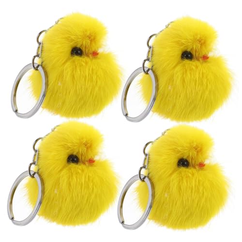 Toyvian 4 Stück Küken-schlüsselanhänger PVC- Süßes Knopfabdeckung Knopf Kinderspielzeug Süßer Plüsch-schlüsselanhänger Zebra- Figur Federnd Zinklegierung Yellow Toyvian 4 Stück Küken-schlüsselanhänger PVC- Süßes Knopfabdeckung Knopf Kinderspielzeug Süßer Plüsch-schlüsselanhänger Zebra- Figur Federnd Zinklegierung Yellow von Toyvian