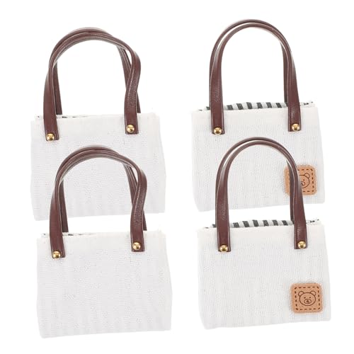 Toyvian 4 Stück Maßstab Kleine Stofftüten Einzelne Umhängetaschen für Puppenhaus-Dekoration Vielseitig Einsetzbar für DIY und Rollenspiele Toyvian 4 Stück Maßstab Kleine Stofftüten Einzelne Umhängetaschen für Puppenhaus-Dekoration Vielseitig Einsetzbar für DIY und Rollenspiele von Toyvian