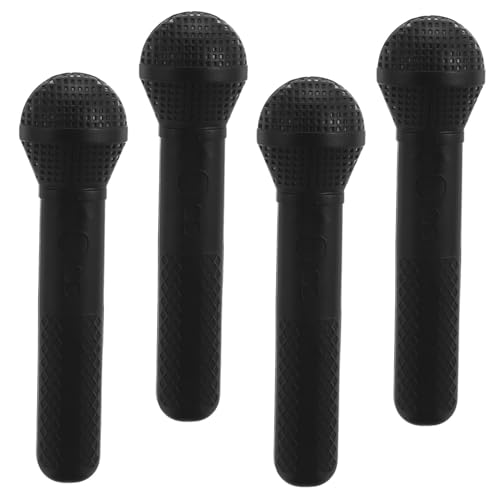 Toyvian 4 Stück Mikrofon Nachbildung Kunststoff Realistische Mikrofone für Karaoke Bühnenauftritte Geburtstag Halloween Weihnachtsfeier Rollenspiel Sprachübung Toyvian 4 Stück Mikrofon Nachbildung Kunststoff Realistische Mikrofone für Karaoke Bühnenauftritte Geburtstag Halloween Weihnachtsfeier Rollenspiel Sprachübung von Toyvian