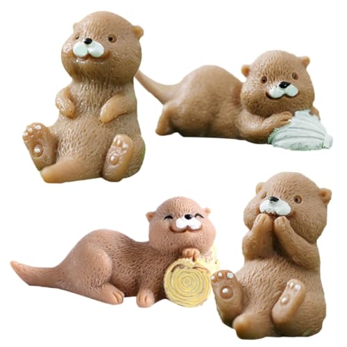Toyvian Miniatur Otter Figuren Kleine Tierfigur Deko Für Mikro Landschaft Niedliche Otter Statue Für Dekoration Und Bastelprojekte Tierische Deko Elemente Für Garten Und Toyvian Miniatur Otter Figuren Kleine Tierfigur Deko Für Mikro Landschaft Niedliche Otter Statue Für Dekoration Und Bastelprojekte Tierische Deko Elemente Für Garten Und von Toyvian
