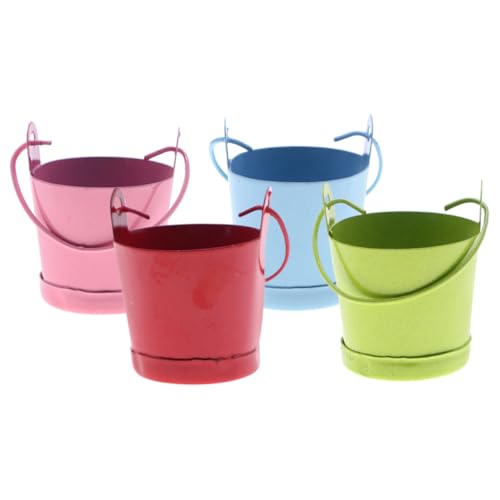 Toyvian 4 Stück Mini-Blecheimer lagercontainer blumtöpfe Metall Eimer dekoweihnachten Miniatur winzig Mini-Töpfe blumenbank wischeimer Mini-Hausschmuck Foto-Requisite Weißblech Toyvian 4 Stück Mini-Blecheimer lagercontainer blumtöpfe Metall Eimer dekoweihnachten Miniatur winzig Mini-Töpfe blumenbank wischeimer Mini-Hausschmuck Foto-Requisite Weißblech von Toyvian