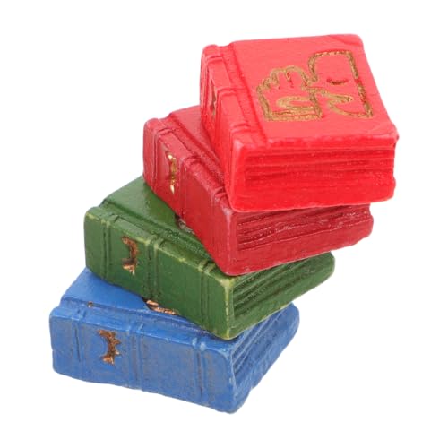 Toyvian 4 Stück Mini -Buch Ornamente Kleines Buchpuppenhaus Dekoration Puppenhaus Kleine Stoffbücher Mini-puppenhaus Regal Puppenhaus Kleines Puppenhaus Fotosammlung Puppenhaus Harz Toyvian 4 Stück Mini -Buch Ornamente Kleines Buchpuppenhaus Dekoration Puppenhaus Kleine Stoffbücher Mini-puppenhaus Regal Puppenhaus Kleines Puppenhaus Fotosammlung Puppenhaus Harz von Toyvian