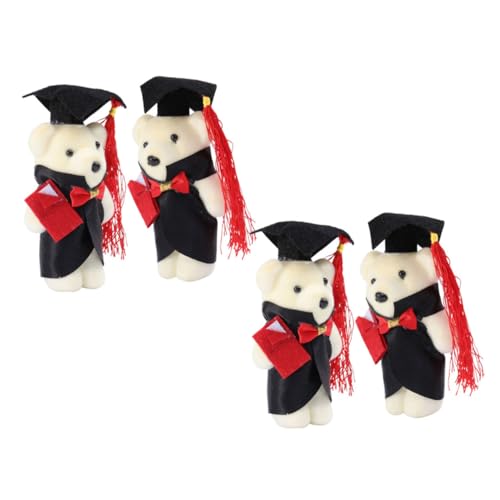 Toyvian 4stücke Abschlussbär Geschenkset Teiliges Niedliches Plüschbär Spielzeug Für DIY Blumensträuße Robuste Und Langlebige Materialien Dekoration Für Zuhause Oder Büro Toyvian 4stücke Abschlussbär Geschenkset Teiliges Niedliches Plüschbär Spielzeug Für DIY Blumensträuße Robuste Und Langlebige Materialien Dekoration Für Zuhause Oder Büro von Toyvian