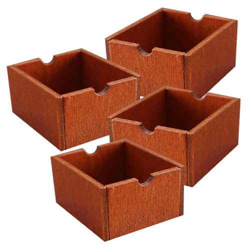 Toyvian 4stücke Mini Aufbewahrungskörbe Für Miniatur Möbelstücke Dekoration Von Modellen Für Spiel Und Projekte Toyvian 4stücke Mini Aufbewahrungskörbe Für Miniatur Möbelstücke Dekoration Von Modellen Für Spiel Und Projekte von Toyvian