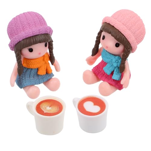 Toyvian 4 Stück Miniatur-Puppenornamente Puppen Set Puppen Detailreiche Miniaturen Kawaii Puppen Niedliche Puppen deko Mini-Puppenhauszubehör Kaffee-Schlüsselanhänger Kunststoff Toyvian 4 Stück Miniatur-Puppenornamente Puppen Set Puppen Detailreiche Miniaturen Kawaii Puppen Niedliche Puppen deko Mini-Puppenhauszubehör Kaffee-Schlüsselanhänger Kunststoff von Toyvian
