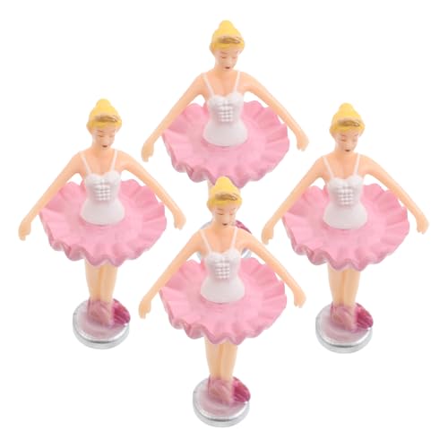 Toyvian 4 Stück Musikalische Ballerina-Prinzessinnen-Puppen Für Spieluhr, Rotierende Ballett-tanzfiguren, Sammlerstück, Andenken, Schmuckschatulle, Zubehör Toyvian 4 Stück Musikalische Ballerina-Prinzessinnen-Puppen Für Spieluhr, Rotierende Ballett-tanzfiguren, Sammlerstück, Andenken, Schmuckschatulle, Zubehör von Toyvian