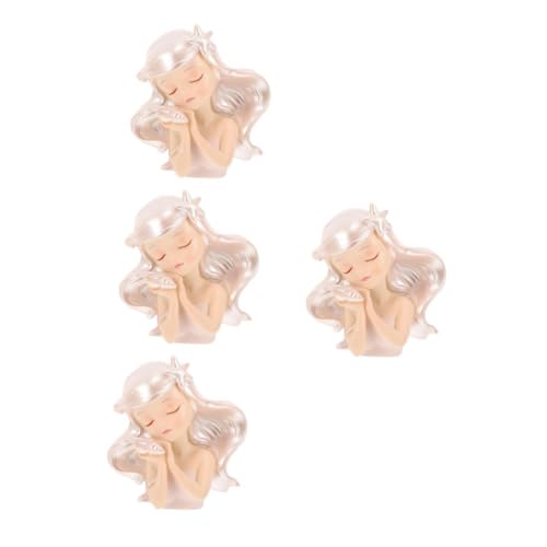 Toyvian 4 Stück Ornamente Meerjungfrauenschwanz prinzessin geburtstagsdekoration Figuren book shelves bücherregal Ocean Girl Schmuck Desktop-Mädchen-Modellierungsdekorationen Harz Toyvian 4 Stück Ornamente Meerjungfrauenschwanz prinzessin geburtstagsdekoration Figuren book shelves bücherregal Ocean Girl Schmuck Desktop-Mädchen-Modellierungsdekorationen Harz von Toyvian
