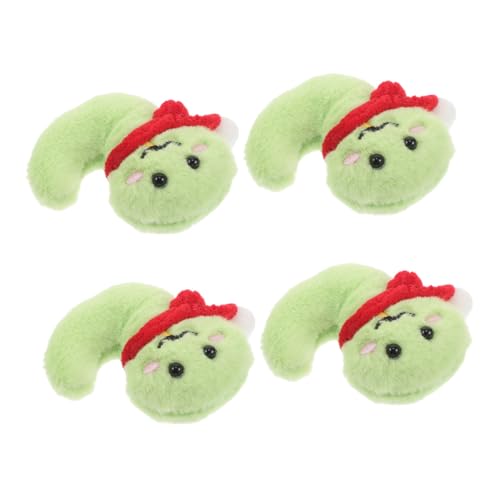 Toyvian 4 Stück Plüsch Brosche Zubehör Süße Schlangen Anstecknadel Für Mantel Hut Schlangen Brosche Vintage Schmuck Anstecknadel Cartoon Mini Broschen Ausgestopfte Kostüm Toyvian 4 Stück Plüsch Brosche Zubehör Süße Schlangen Anstecknadel Für Mantel Hut Schlangen Brosche Vintage Schmuck Anstecknadel Cartoon Mini Broschen Ausgestopfte Kostüm von Toyvian
