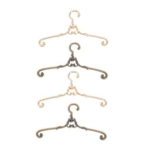 Toyvian 4 Stück Puppenaufhänger Zubehör Puppenmöbel Miniatur Kleiderständer Kleiderbügel Für Minipuppen Unterstützung Für Puppenkleidung Kleiderbügel-Ornament Legierung Toyvian 4 Stück Puppenaufhänger Zubehör Puppenmöbel Miniatur Kleiderständer Kleiderbügel Für Minipuppen Unterstützung Für Puppenkleidung Kleiderbügel-Ornament Legierung von Toyvian