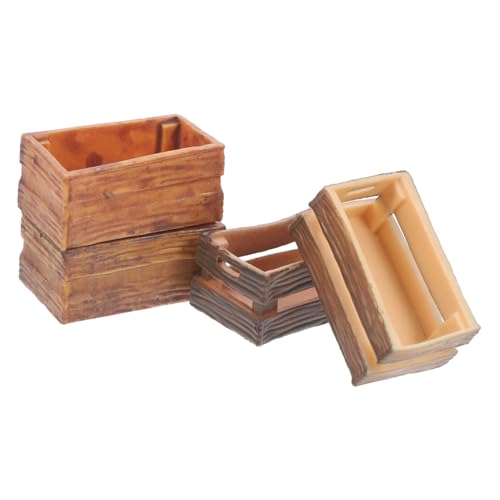Toyvian 4 Stück Puppenhaus Aufbewahrungskorb Produktminiaturen Heimdekoration Kunstleder 112 Puppenhaus Möbelzubehör Rollenspielsachen Miniaturmöbel Für Den Innenbereich Toyvian 4 Stück Puppenhaus Aufbewahrungskorb Produktminiaturen Heimdekoration Kunstleder 112 Puppenhaus Möbelzubehör Rollenspielsachen Miniaturmöbel Für Den Innenbereich von Toyvian