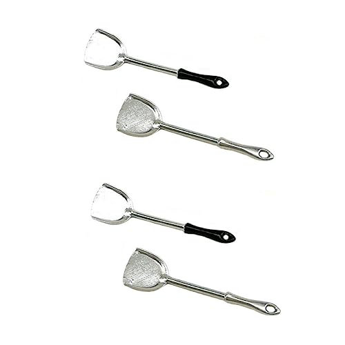 Toyvian 4 Stück Puppenhaus-Kochspatel für Toys Realistic Spatula Models spielzeuge kinderspielzeuge Mini-Spatel Mini-Schaufel- Zinklegierung Toyvian 4 Stück Puppenhaus-Kochspatel für Toys Realistic Spatula Models spielzeuge kinderspielzeuge Mini-Spatel Mini-Schaufel- Zinklegierung von Toyvian