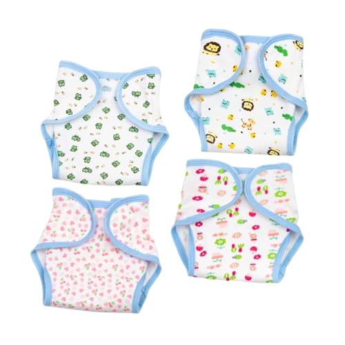 Toyvian 4 Stück Puppenwindel Puppenkleidung Windelspielzeug Dekorative Windeln Puppenzubehör Für Neugeborene Hausrequisiten Wiedergeborenes Zeug Zubehör Puppendekor Stoff Toyvian 4 Stück Puppenwindel Puppenkleidung Windelspielzeug Dekorative Windeln Puppenzubehör Für Neugeborene Hausrequisiten Wiedergeborenes Zeug Zubehör Puppendekor Stoff von Toyvian
