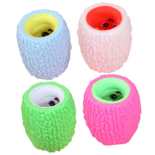 Toyvian 4 Stück Raupe kinderspielzeug für spielsachen für Toys for quetschies Squeeze Toy dehnbares Raupen - Quetschspielzeug Toyvian 4 Stück Raupe kinderspielzeug für spielsachen für Toys for quetschies Squeeze Toy dehnbares Raupen - Quetschspielzeug von Toyvian