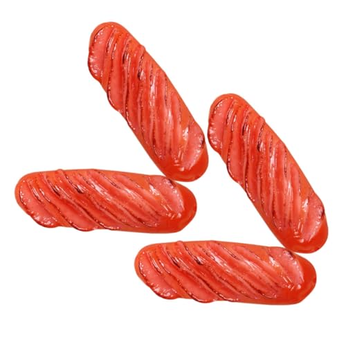 Toyvian 4 Stück Realistische Künstliche Hot Dog Modelle für Fotografie Küchen und Party Dekoration Lebensmittel Requisiten für Ausstellungen und Schulungen Toyvian 4 Stück Realistische Künstliche Hot Dog Modelle für Fotografie Küchen und Party Dekoration Lebensmittel Requisiten für Ausstellungen und Schulungen von Toyvian