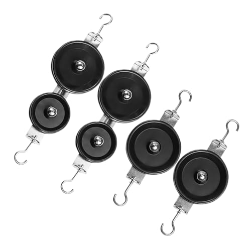 Toyvian 4 Stück Riemenscheiben-Lehrmittel Physik experimente Physiklabor Riemenscheibe Hochleistungs-Flaschenzug Physikexperiment Riemenscheibe Eisen Black Toyvian 4 Stück Riemenscheiben-Lehrmittel Physik experimente Physiklabor Riemenscheibe Hochleistungs-Flaschenzug Physikexperiment Riemenscheibe Eisen Black von Toyvian