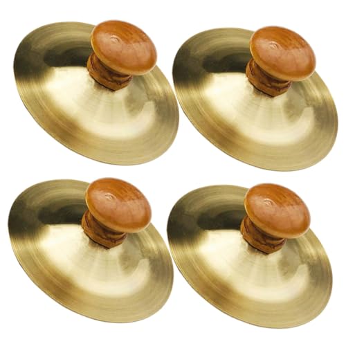 Toyvian 4 Stück Schlaginstrument Für Fingerbecken Kleine Schlaginstrumente Beckenkinder Instrumente Für Mini-handglocken Becken Handbecken Xylophon Golden Hölzern Toyvian 4 Stück Schlaginstrument Für Fingerbecken Kleine Schlaginstrumente Beckenkinder Instrumente Für Mini-handglocken Becken Handbecken Xylophon Golden Hölzern von Toyvian