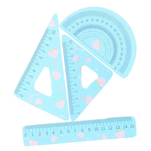 Toyvian 4 Stück Schulspielset für Puppen puppenhauszubehör Puppen Schulbedarf Maßstab Mini-Lineal für Puppen Miniatur-Dinge Puppenschule Spielset Miniaturmaßstab Plastik Blue Toyvian 4 Stück Schulspielset für Puppen puppenhauszubehör Puppen Schulbedarf Maßstab Mini-Lineal für Puppen Miniatur-Dinge Puppenschule Spielset Miniaturmaßstab Plastik Blue von Toyvian