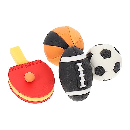Toyvian 4 Stück Simulationskugelmodell Hauszubehör für Zuhause Mini-Häuser Mini- -Basketballmodell tischtennisball Tischtennis Platte Miniatur-Fußballmodell kleines Hausgerät Gummi Toyvian 4 Stück Simulationskugelmodell Hauszubehör für Zuhause Mini-Häuser Mini- -Basketballmodell tischtennisball Tischtennis Platte Miniatur-Fußballmodell kleines Hausgerät Gummi von Toyvian