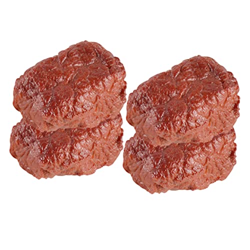 Toyvian 4 Stück Simulierte Rindernuggets künstliches Rindfleisch Rinderblock-Modell falsches Fleisch Fleischmodell Spielzeugfleisch gefälschte Fleischstütze Kunststoff-Fleisch PVC Toyvian 4 Stück Simulierte Rindernuggets künstliches Rindfleisch Rinderblock-Modell falsches Fleisch Fleischmodell Spielzeugfleisch gefälschte Fleischstütze Kunststoff-Fleisch PVC von Toyvian