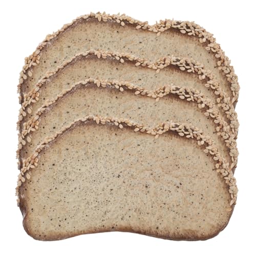 Toyvian 4 Stück Simuliertes Brotmodell gefälschtes Brot Kuchen-Modell Food-Modell Toastbrot küchen Dekoration Lebensmittelmodell Requisiten für Lebensmittelpräsentationen Brot Pu Toyvian 4 Stück Simuliertes Brotmodell gefälschtes Brot Kuchen-Modell Food-Modell Toastbrot küchen Dekoration Lebensmittelmodell Requisiten für Lebensmittelpräsentationen Brot Pu von Toyvian