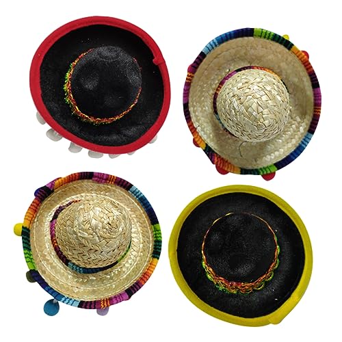 Toyvian 4 Stück Sombrero-kopfbedeckung Cinco De Mayo Partyhüte Partyhüte Für Cowgirl-hut Kappe Cinco De Mayo Stirnband Thematisiert Cinco De Mayo-hut Strohhut Bambus Toyvian 4 Stück Sombrero-kopfbedeckung Cinco De Mayo Partyhüte Partyhüte Für Cowgirl-hut Kappe Cinco De Mayo Stirnband Thematisiert Cinco De Mayo-hut Strohhut Bambus von Toyvian